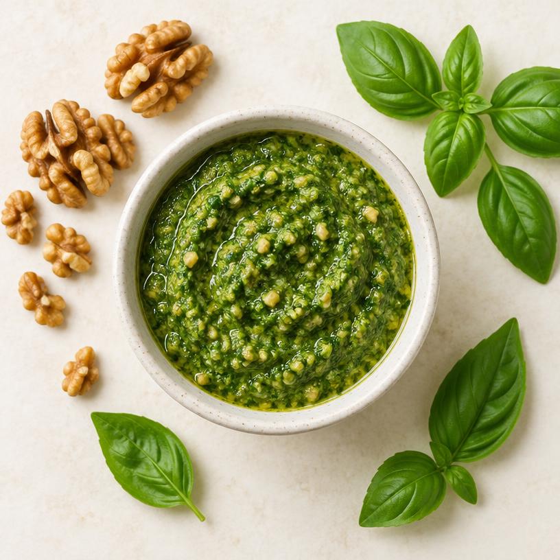 Basil-walnut sauce