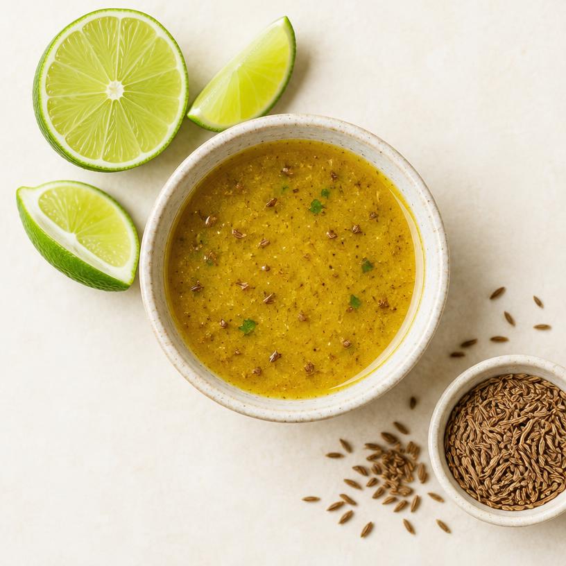 Lime-cumin dressing