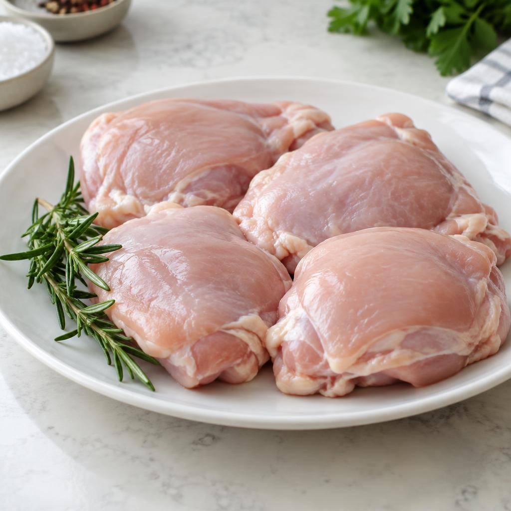 Chicken thighs (skinless, boneless)