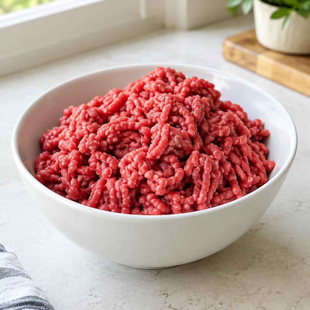Lean ground beef (93% lean)