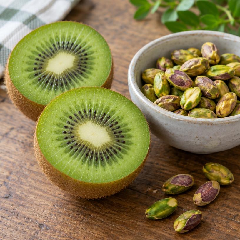 Kiwi & pistachios