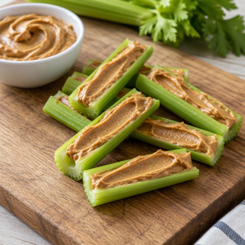 Celery & peanut butter