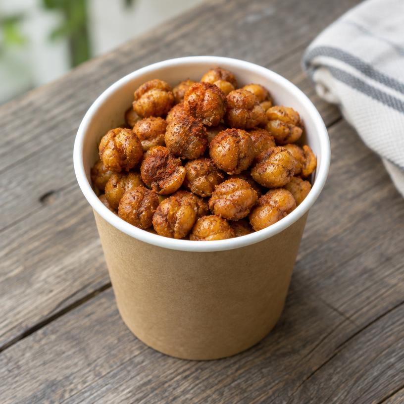 Crunchy roasted chickpeas