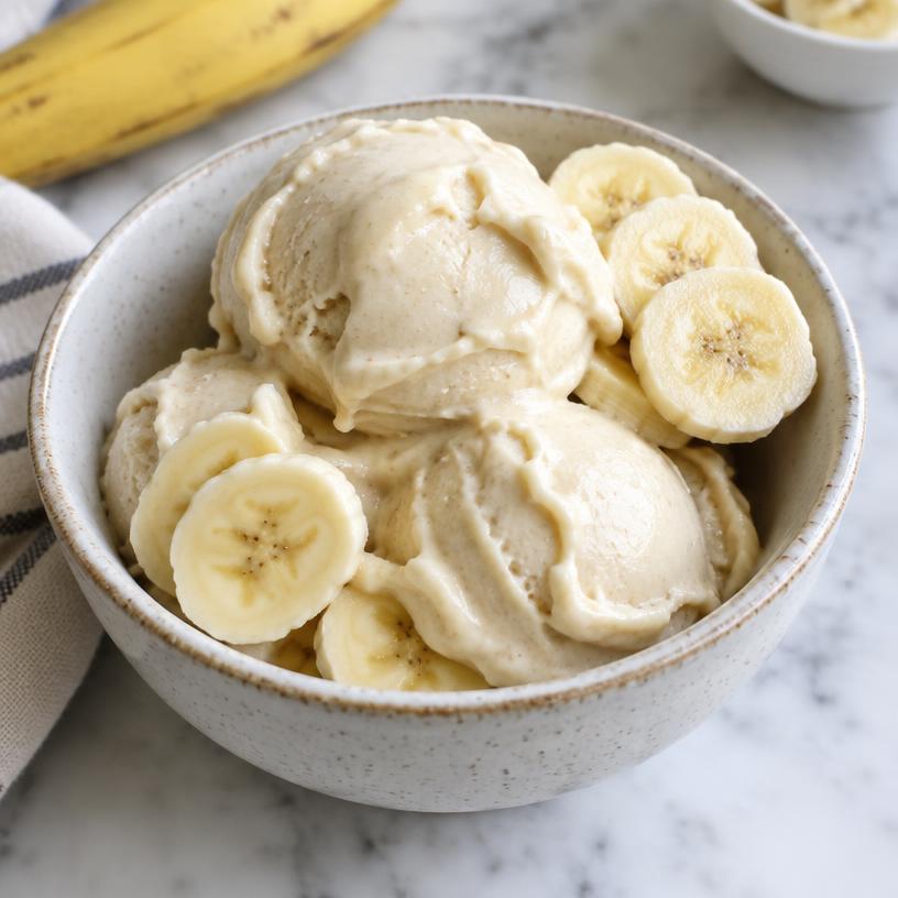 Banana nice cream