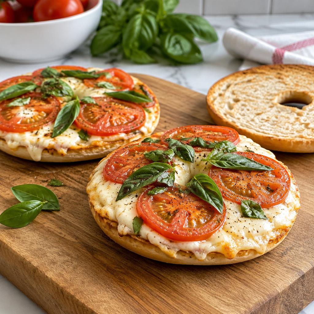 Tomato & basil bagel thin melt
