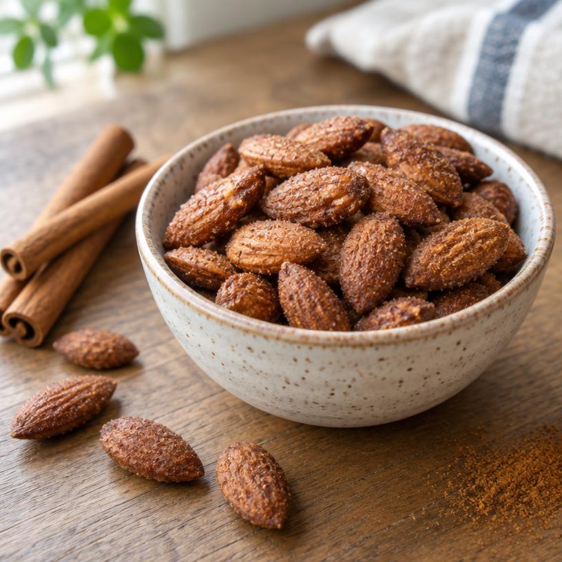 Cinnamon roasted almonds
