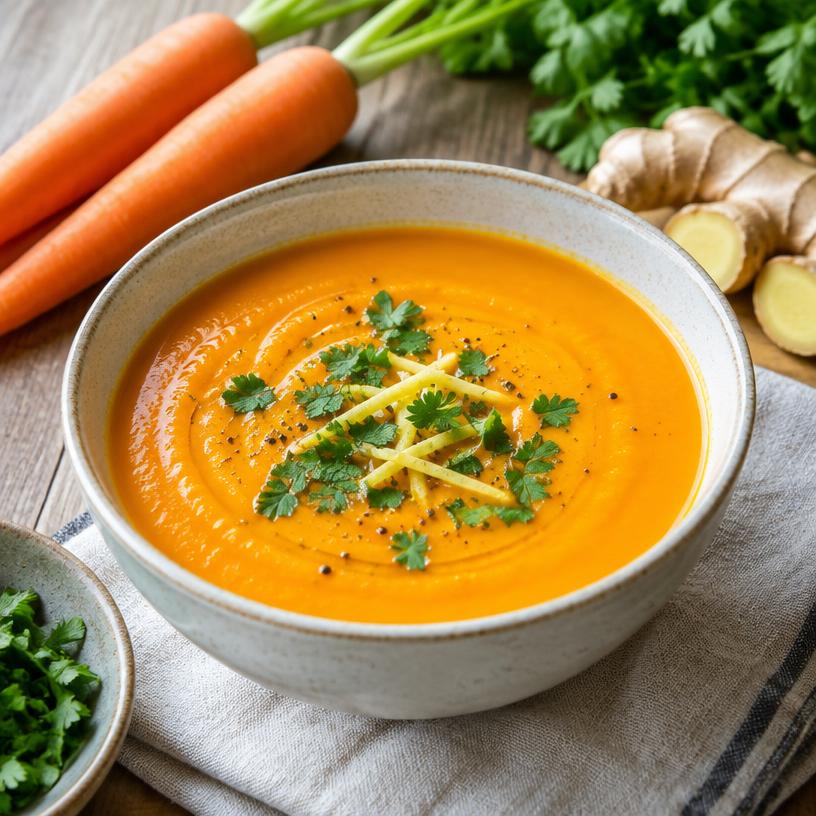Carrot ginger soup