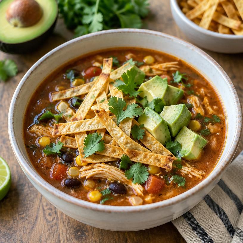 Chicken tortilla soup