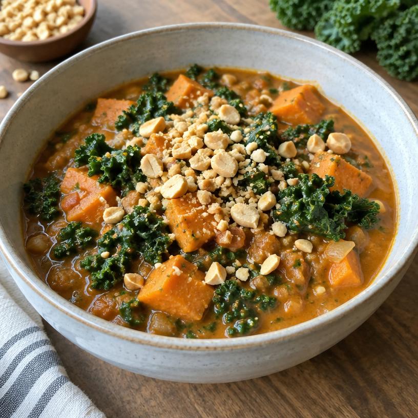 Sweet potato peanut stew