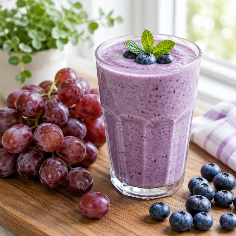 Purple grape & berry