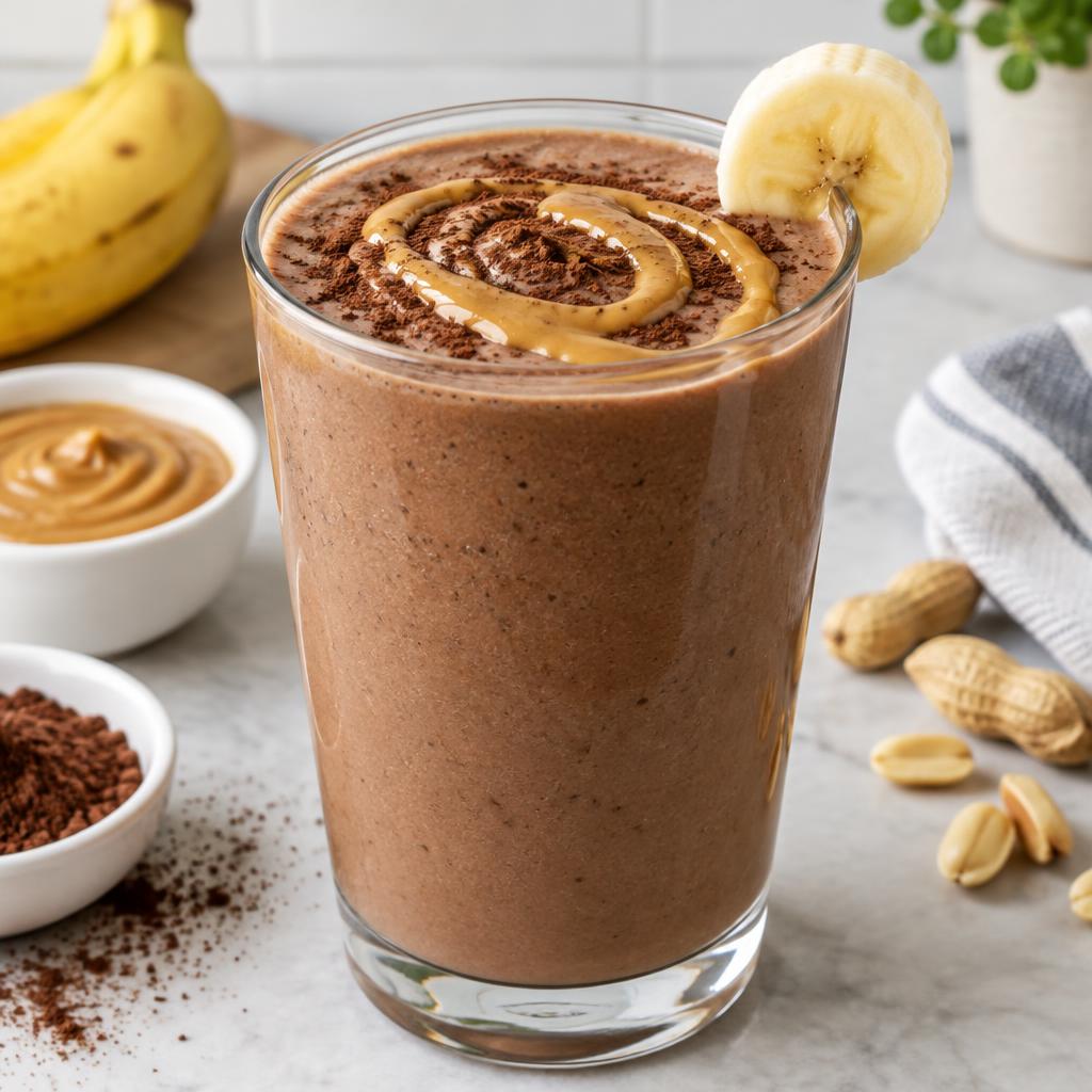Chocolate peanut protein