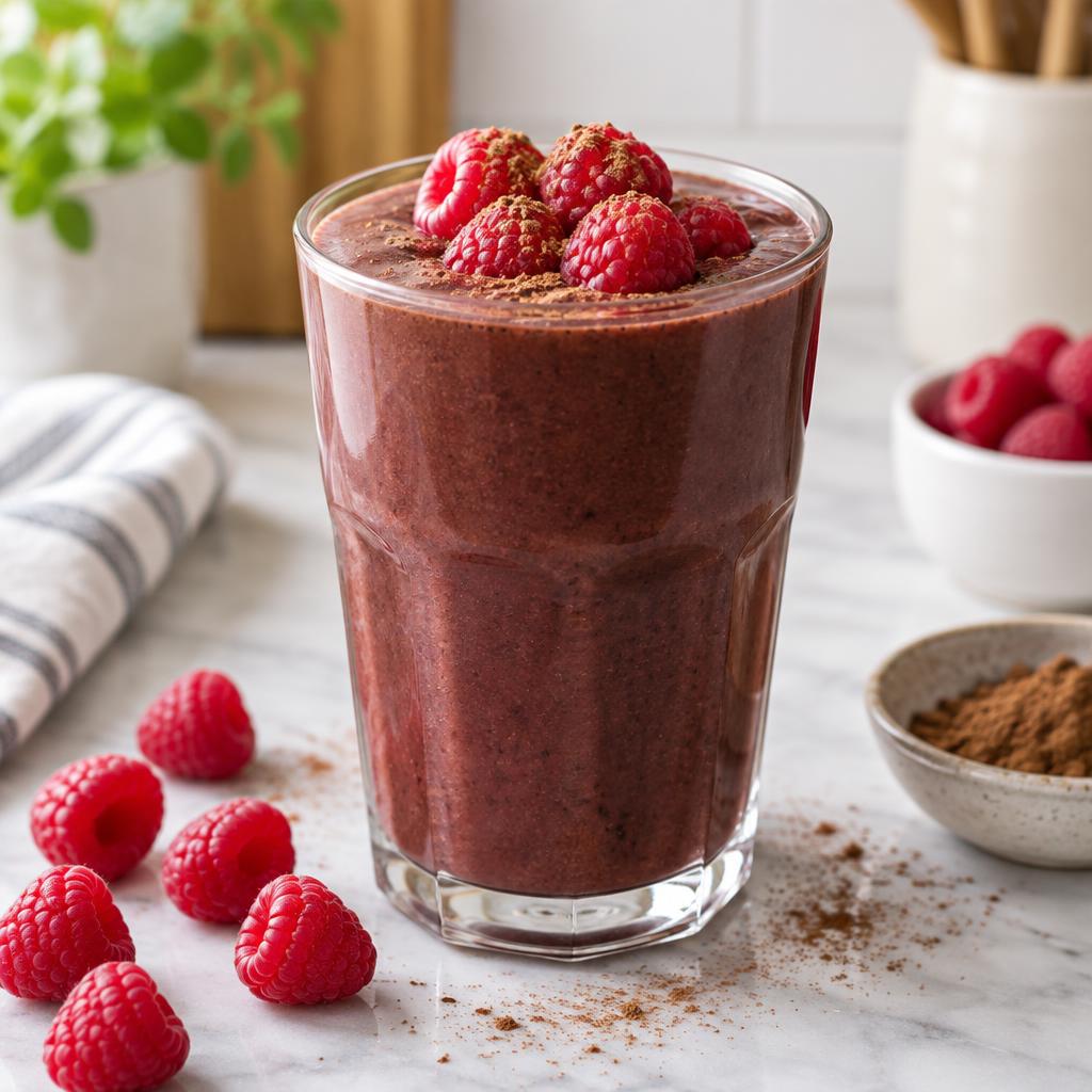 Chocolate raspberry protein