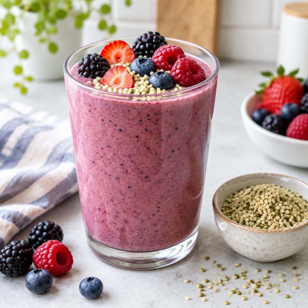 Hemp berry protein