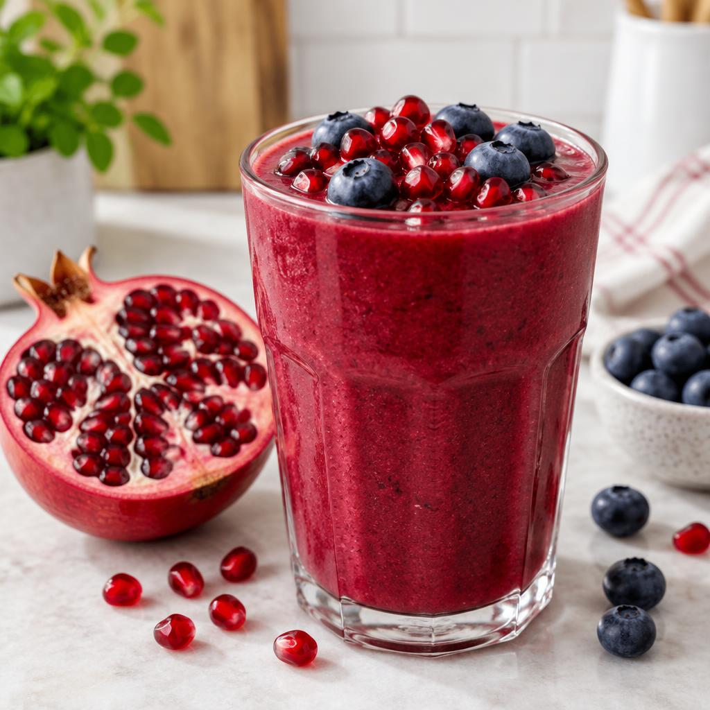Pomegranate berry protein