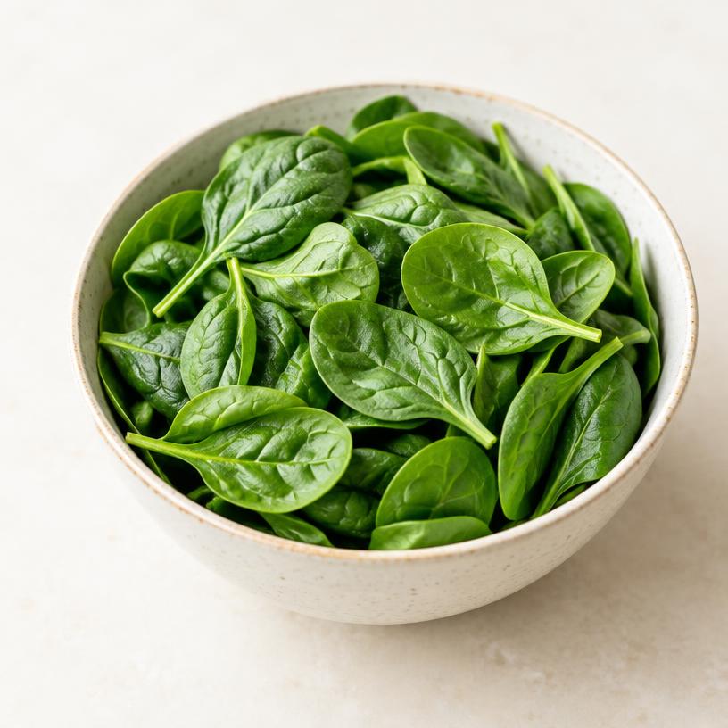 Spinach salad with chickpeas & citrus
